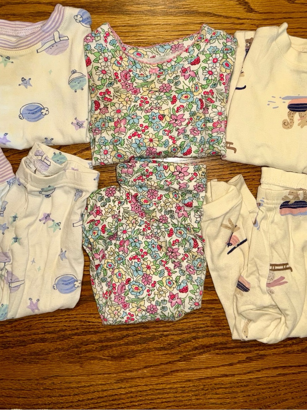 Carters & Baby Gap pajama bundle. 12-18 Month